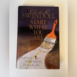 Charles R. Swindoll Book - Start Where You Are